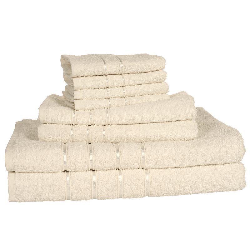 Portsmouth Home 8-piece Plush Bath Towel Set