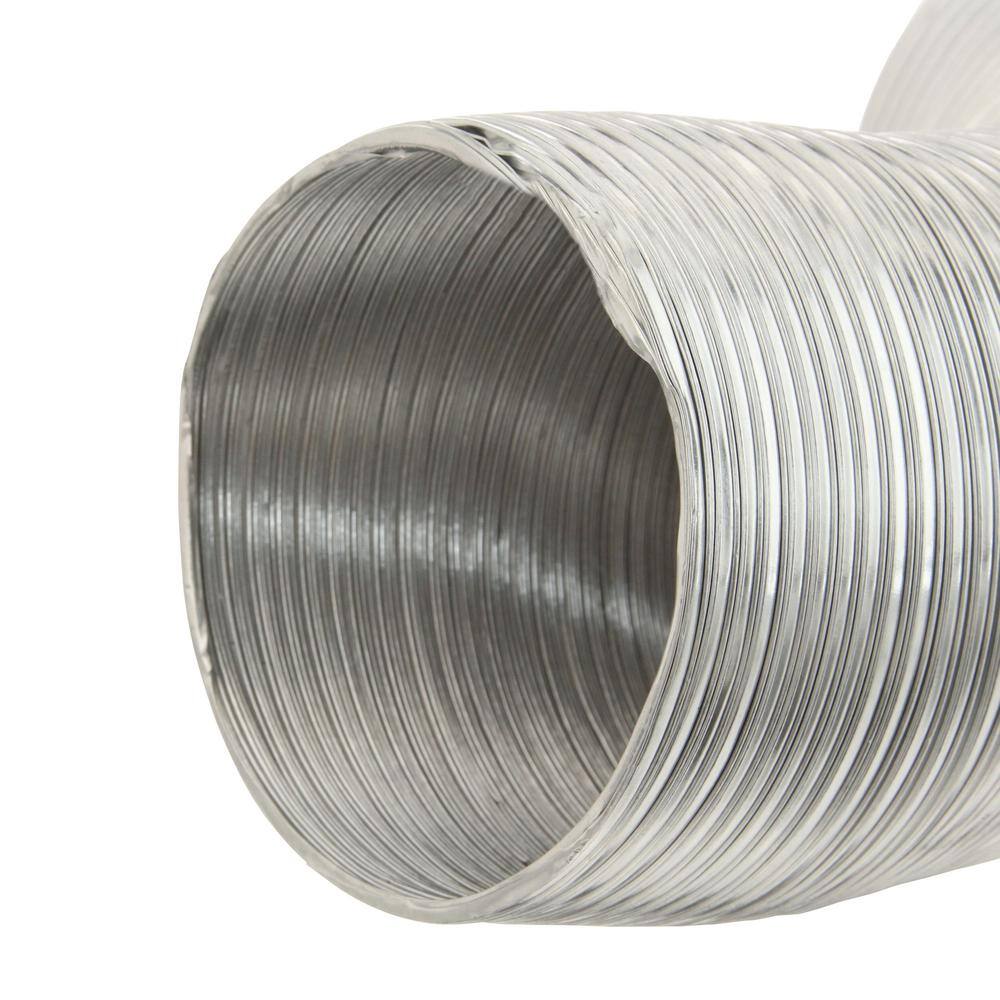 Everbilt 4 in. x 8 ft. Semi-Rigid Space Save Duct EVER016