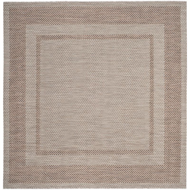 Safavieh Courtyard Ellington Framed Indoor Outdoor Rug