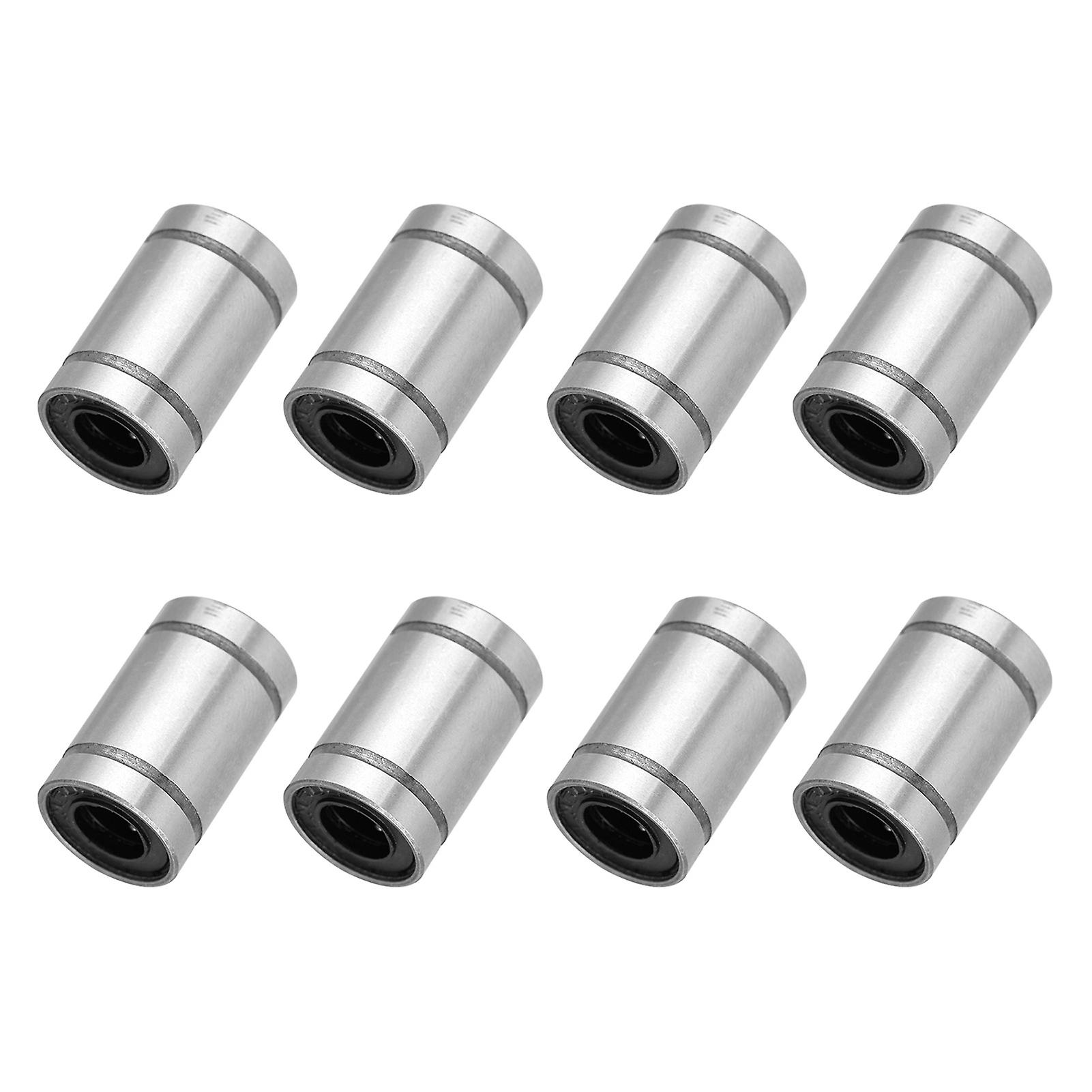 8pcs Lm6uu 6mm Linear Motion Ball Bearing Bushing For 3d Printer Cnc Parts