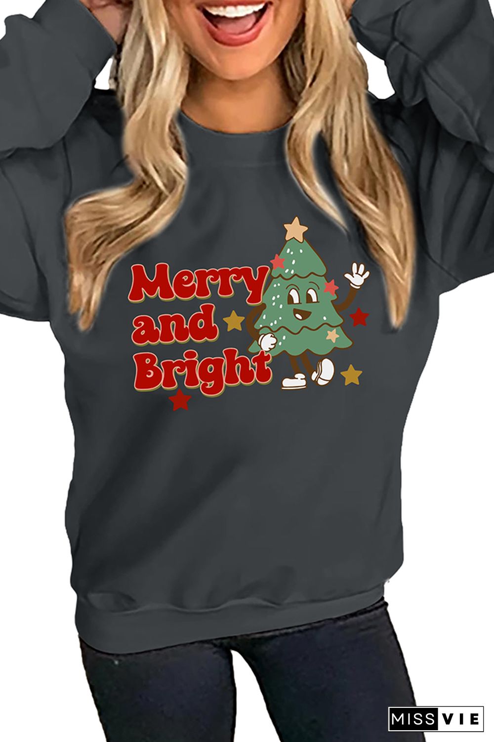 Merry and Bright Sweatshirt Wholesale