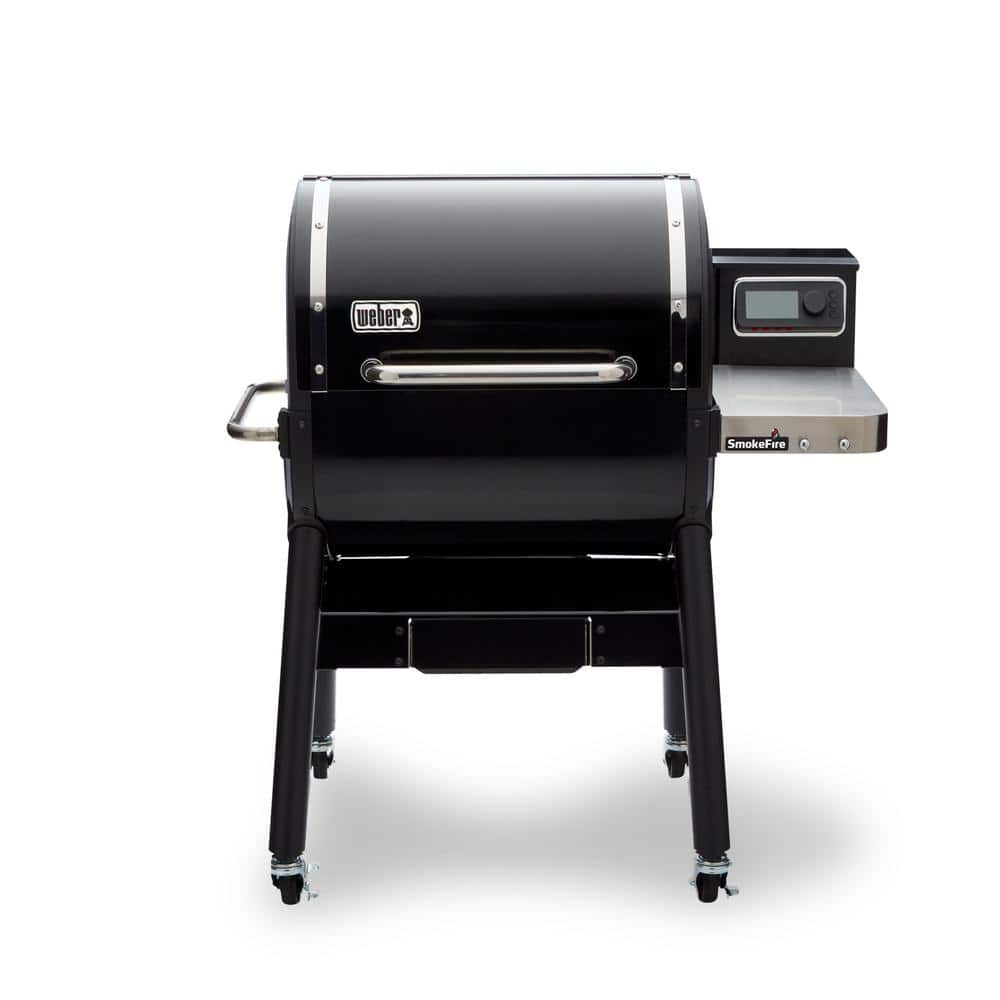 Weber SmokeFire EX4 Wood Fired Pellet Smart Grill in Black (2nd Gen) 22510201