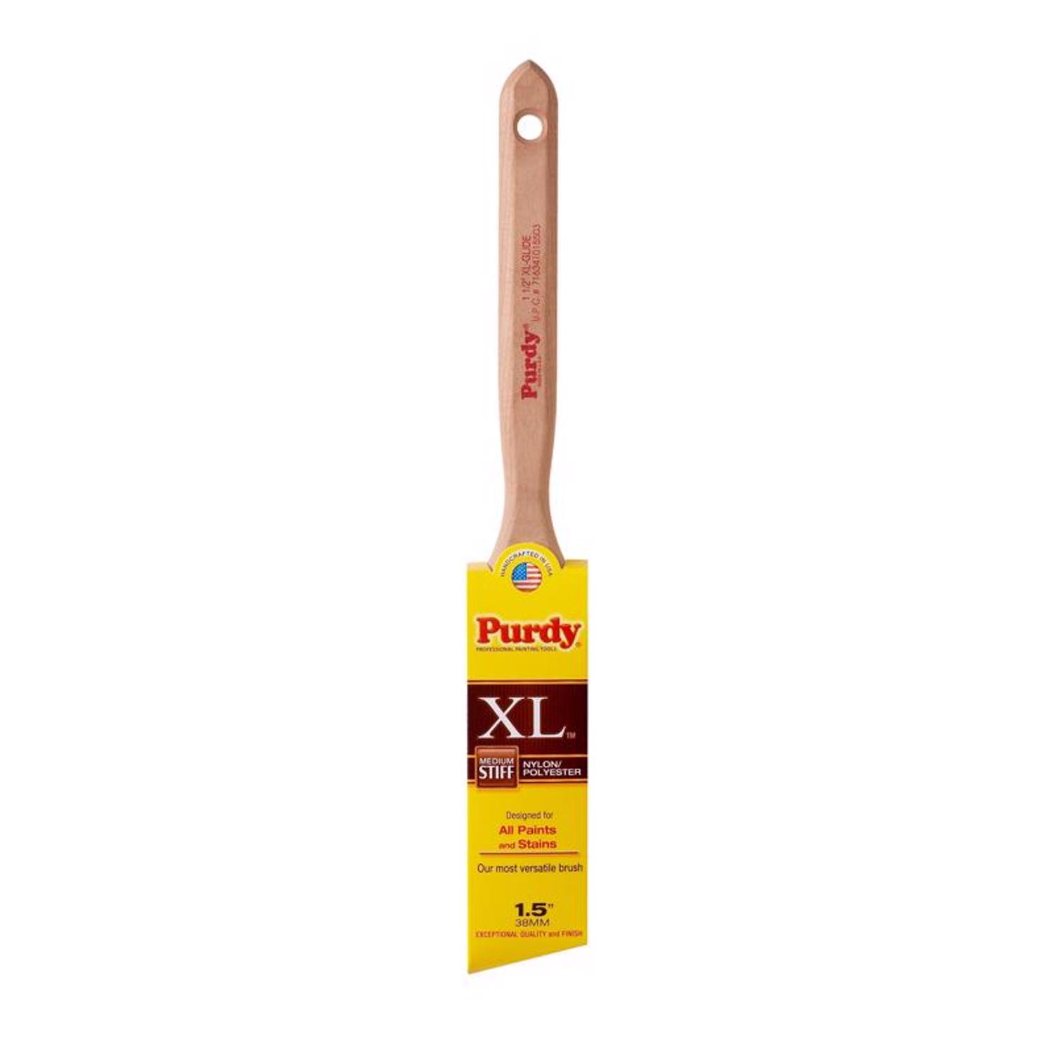 Purdy XL Glide 1-1/2 in. Medium Stiff Angle Trim Paint Brush