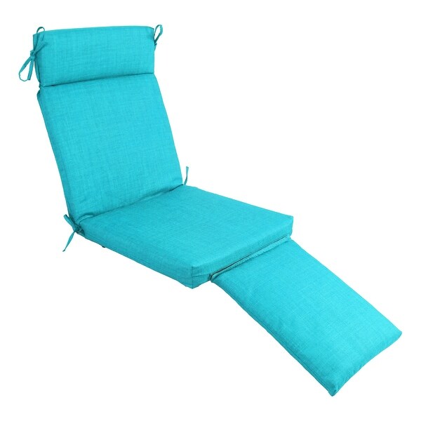 21-inch by 69-inch Outdoor Steamer Deck Lounger Cushion