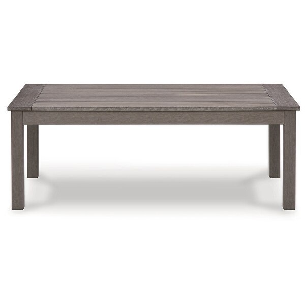 Signature Design by Ashley Hillside Barn Brown Outdoor Coffee Table