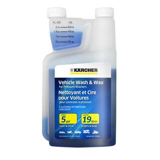 Karcher 1 qt. Car Wash  Wax Pressure Washer Cleaning Detergent Soap Concentrate 9.558-147.0