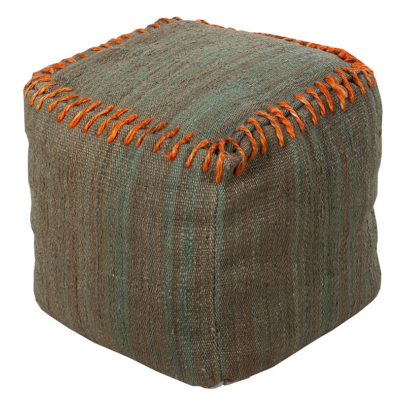 Artisan Weaver Solid Pouf