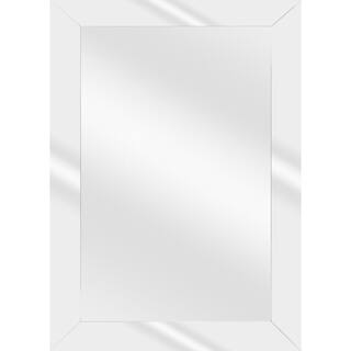 Home Decorators Collection 24 in. W x 36 in. H Rectangular PS Framed Wall Bathroom Vanity Mirror in Silver 2669-2436