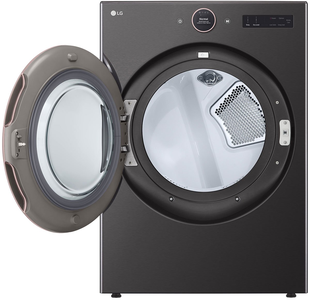 LG 7.4 Cu. Ft. Black Steel Front Load Electric Dryer