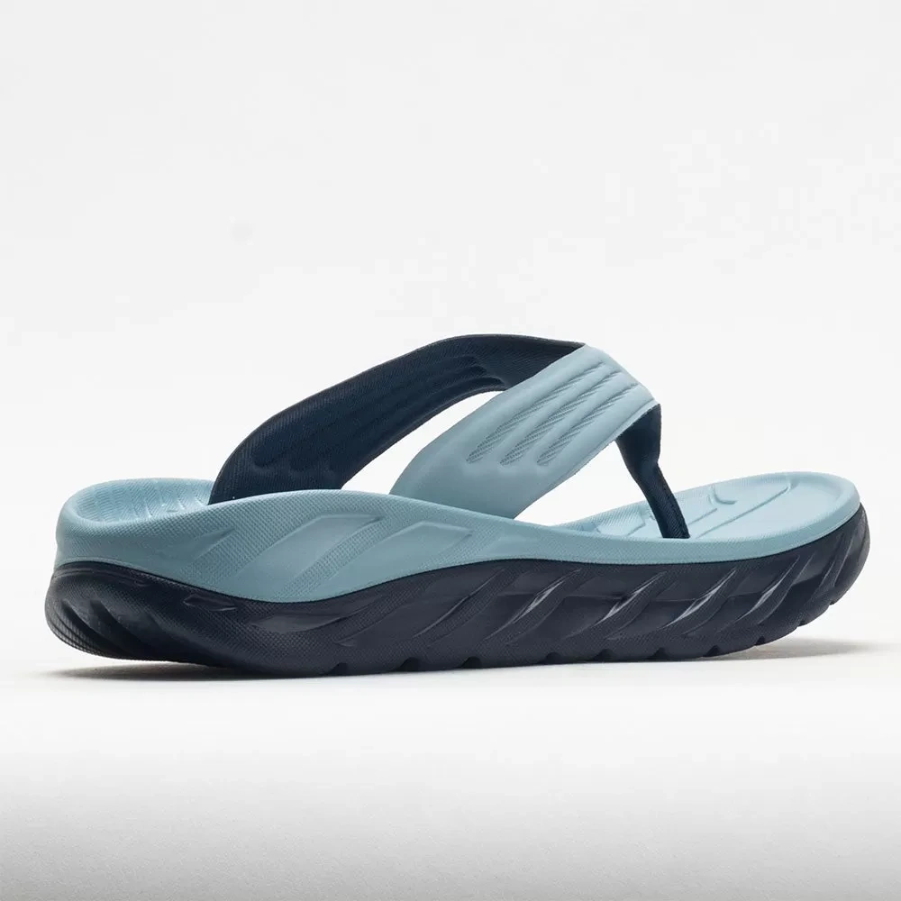 HOKA Ora Recovery Flip Men's Stone Blue/Outer Space