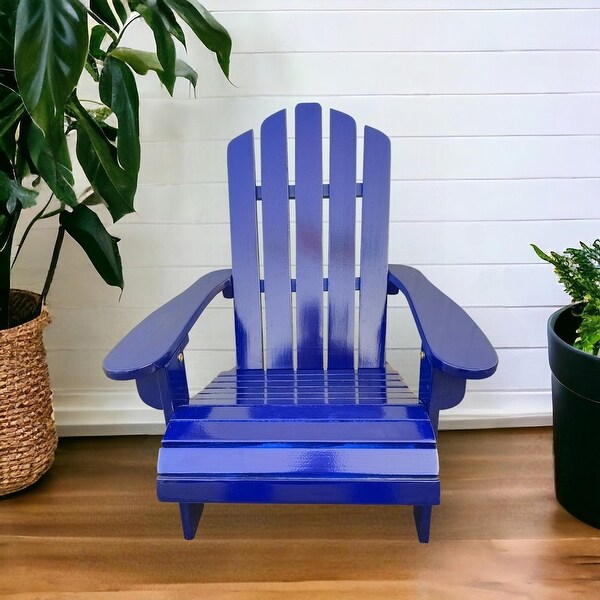 KISRAIS Wooden Children Adirondack Chair for Outdoor/Indoor Use