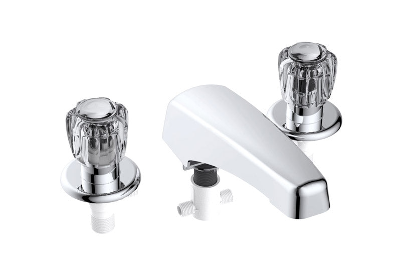 TUB FAUCET 2H CHRM