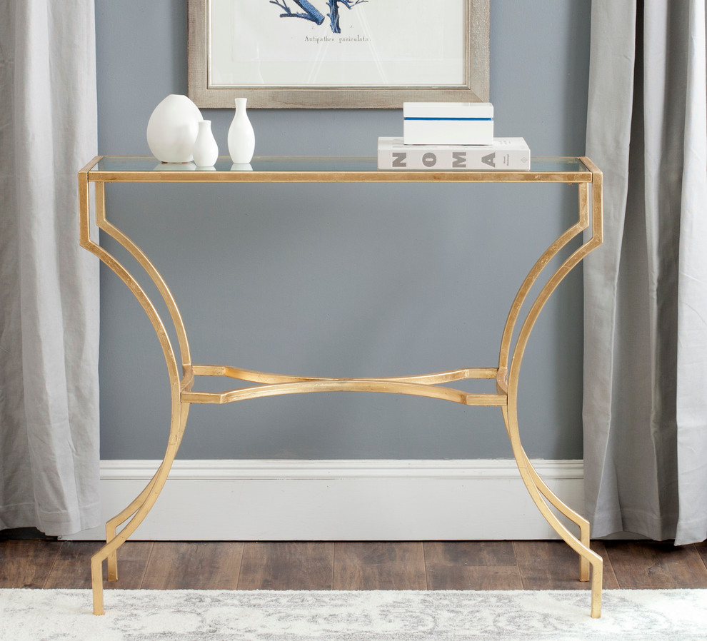 Safavieh Alphonse Console Table   Contemporary   Console Tables   by HedgeApple  Houzz