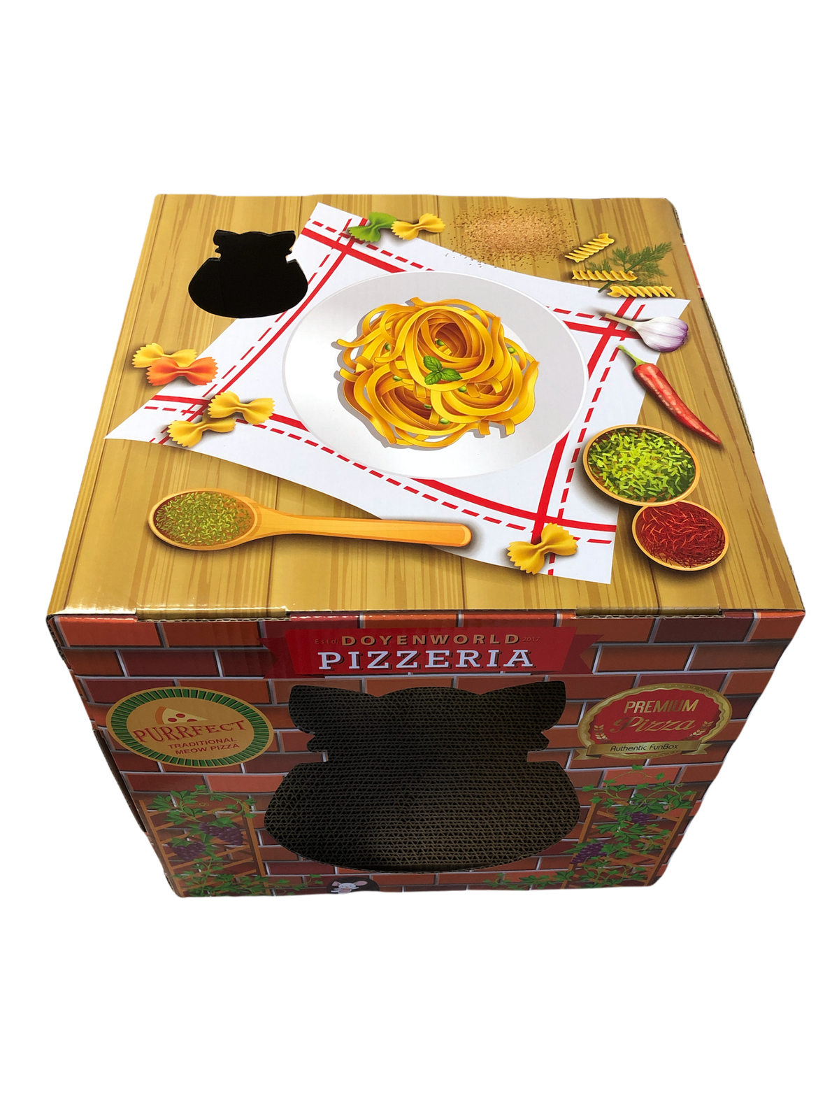 Doyen World Pizzeria Funbox Cat Toy