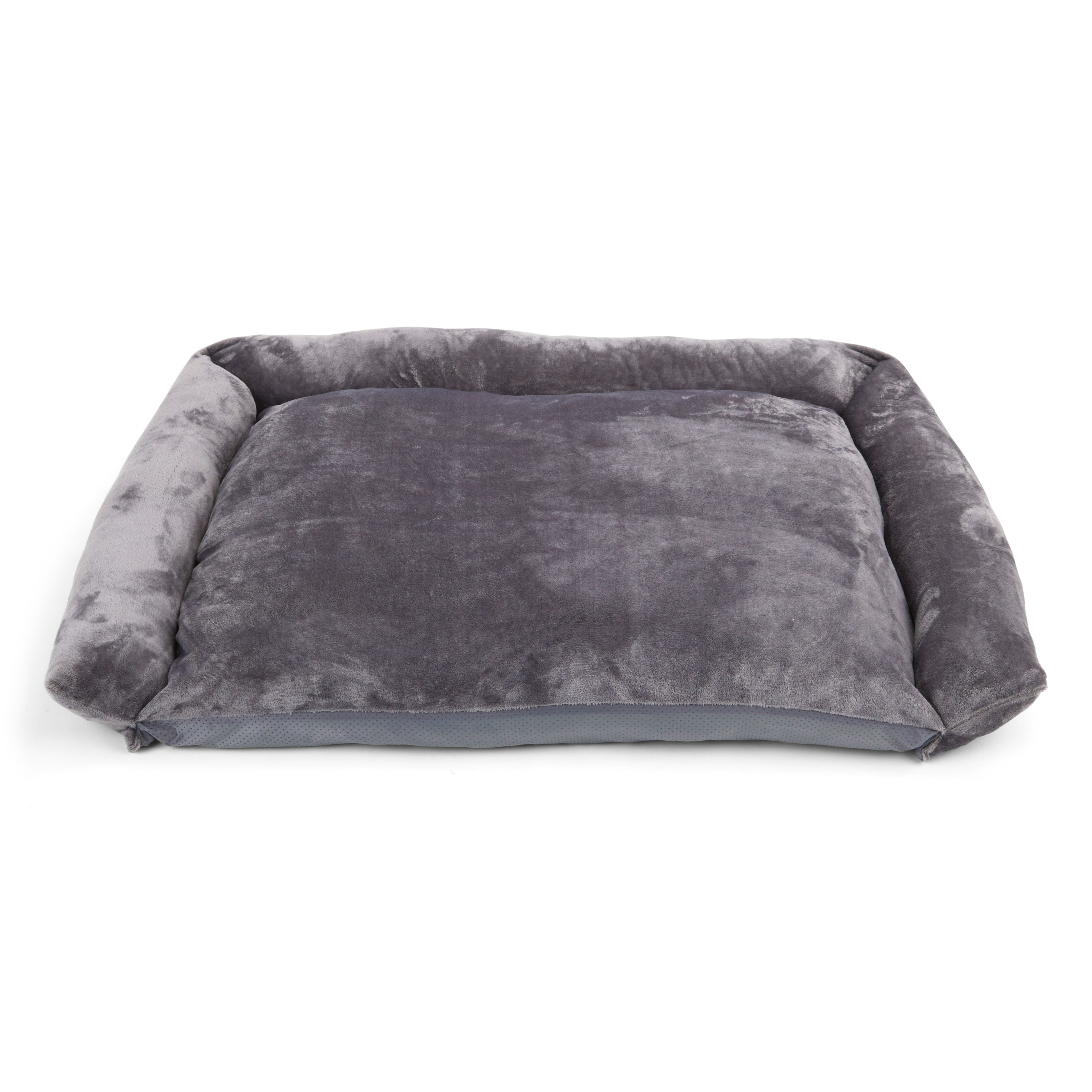 EveryYay Snooze Fest Grey Sofa Bed for Dogs， 48