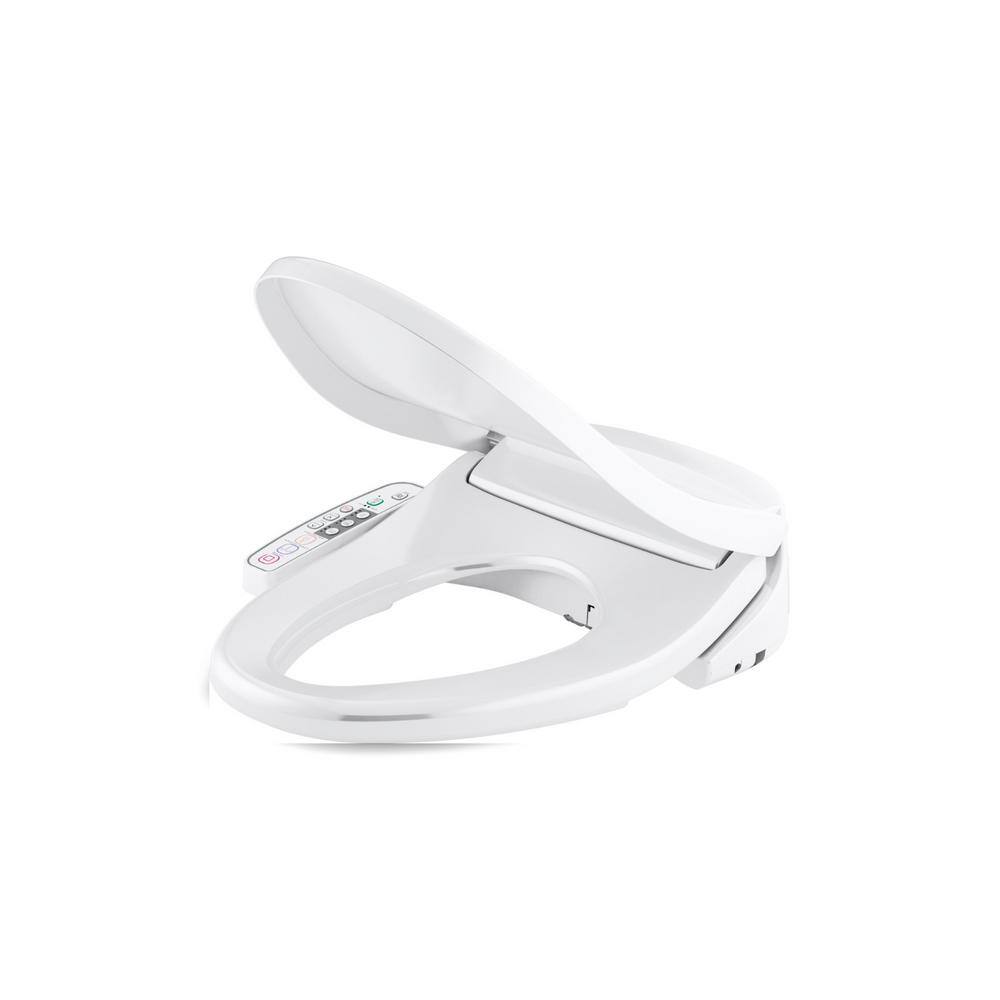 KOHLER Novita Electric Bidet Seat for Elongated Toilets in White BN330-N0