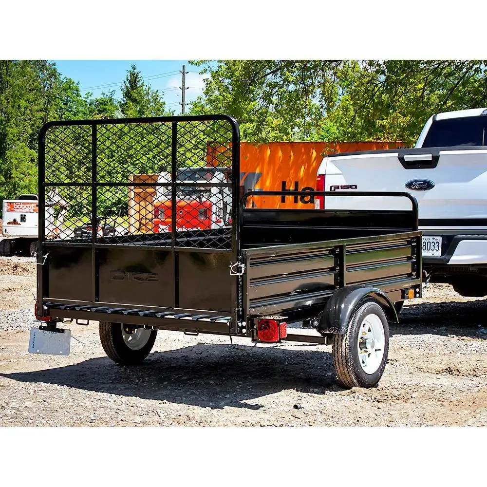 DK2 4.5 ft. x 7.5 ft. Single Axle Utility Trailer Kit with Drive-Up Gate MMT5X7-DUG