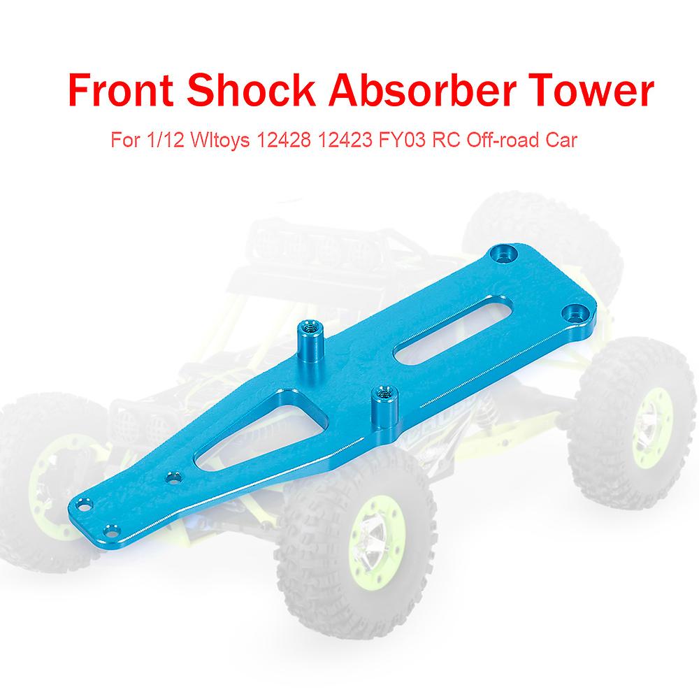 Front Shock Absorber Tower Plate Metal For 1/12 Wltoys 12428 12423 Fy03 Hopup Parts Rc Off-road Car Crawler No.200924