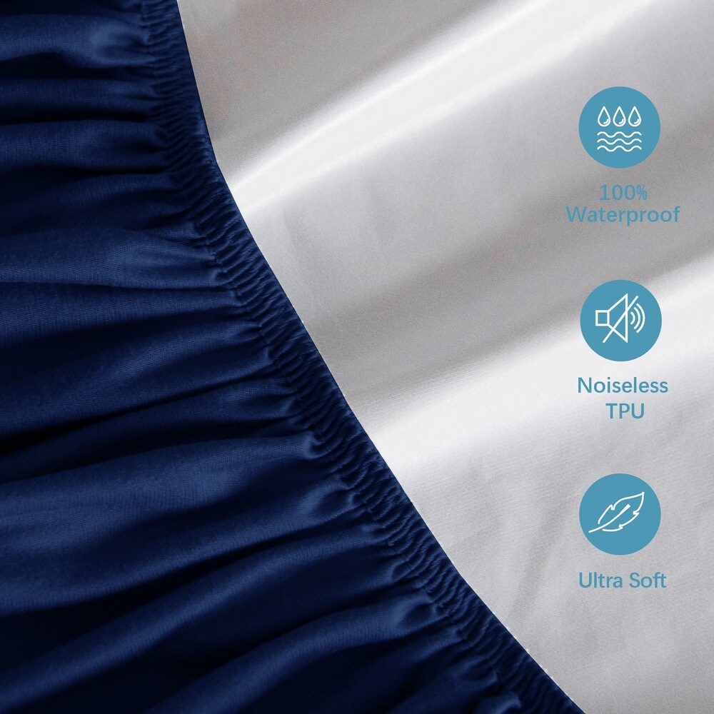 2 Pack Waterproof Mattress Protector by Biloban   White
