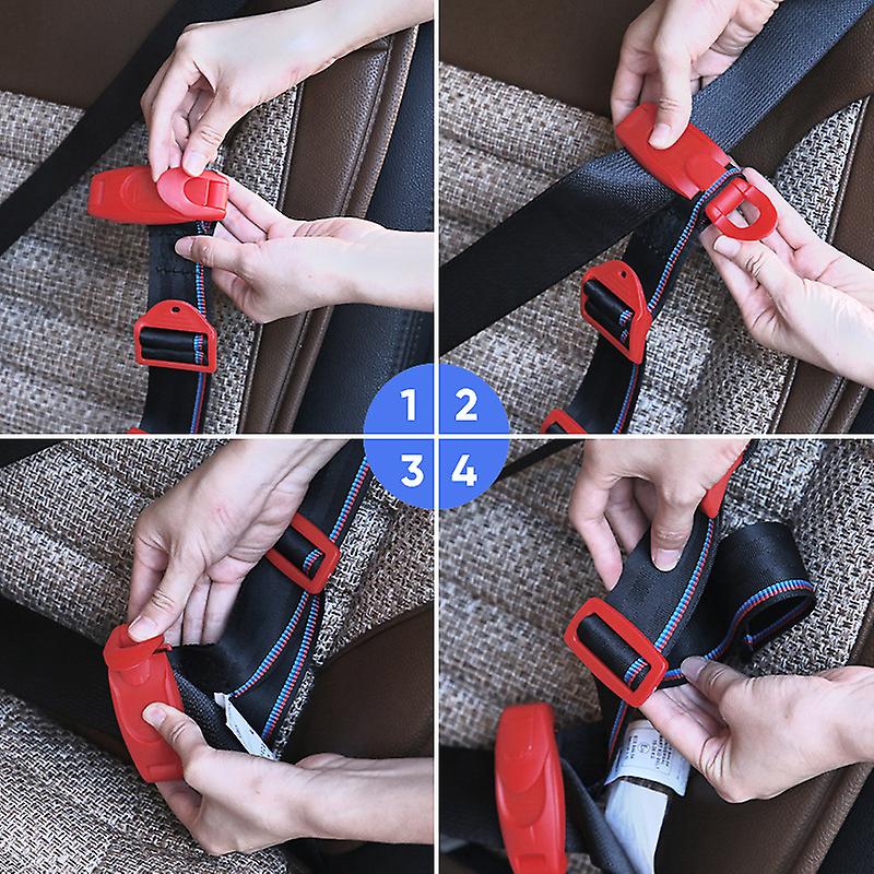 Car Seat Belt Adjustment Retainer Adjustable Protection Scratch Retainer Seat Belt Buckle Car Interior Accessories