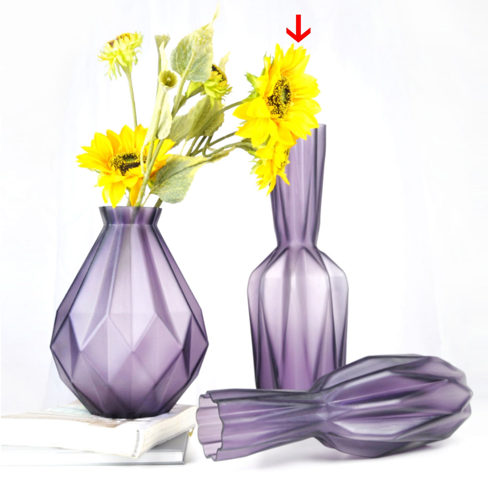 Handmade Balloton Glass Vase  14435-500