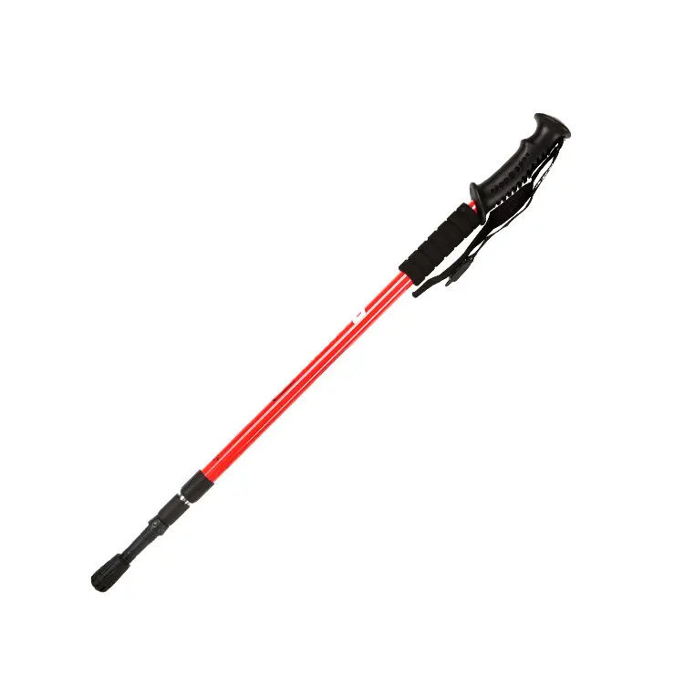 Telescopic Hiking Retractable Aluminum Duralumin Trekking Carbon Fiber Poles Walking Sticks