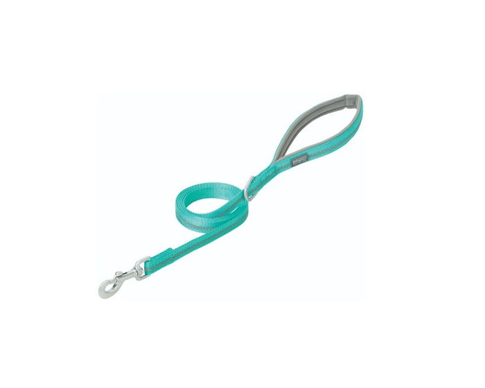 Terrain D.O.G. Reflective Neoprene Lined Dog Leash， Mint， 3/4