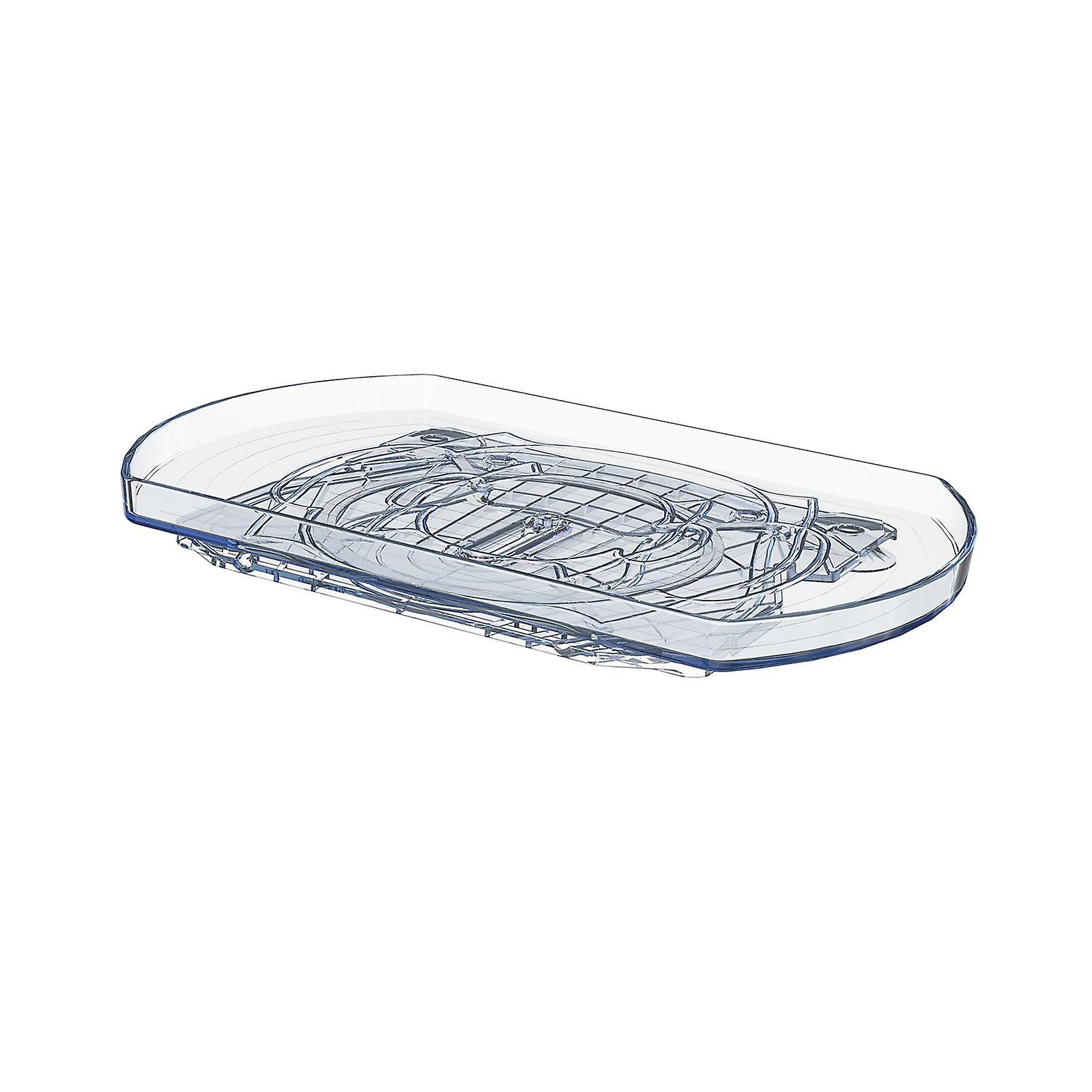 360 Degrees Rotating Spice Organizer Turntable Storage Tray For Home Kitchen Single Layer