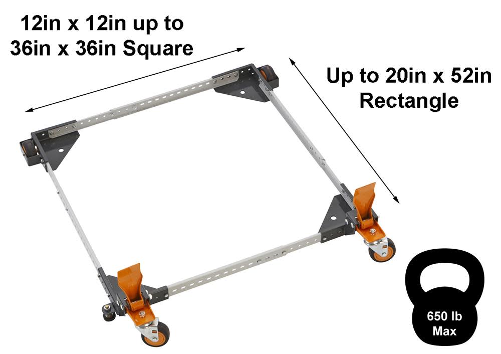 Heavy Duty Universal Mobile Base ;