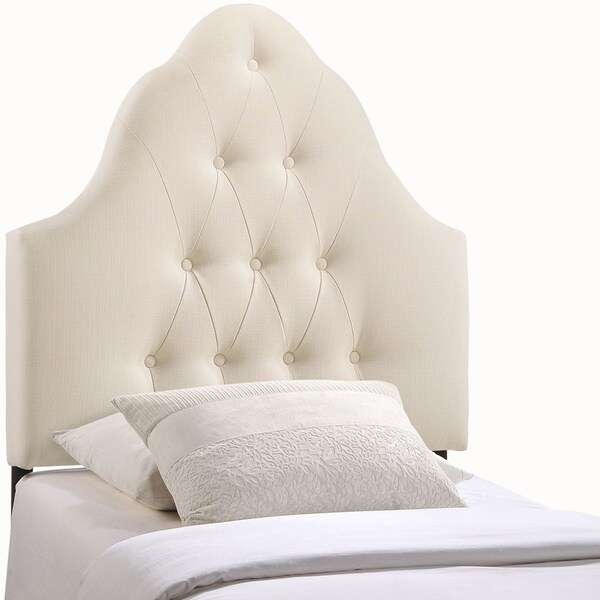 Sovereign Tufted Fabric Twin Headboard - - 9418906