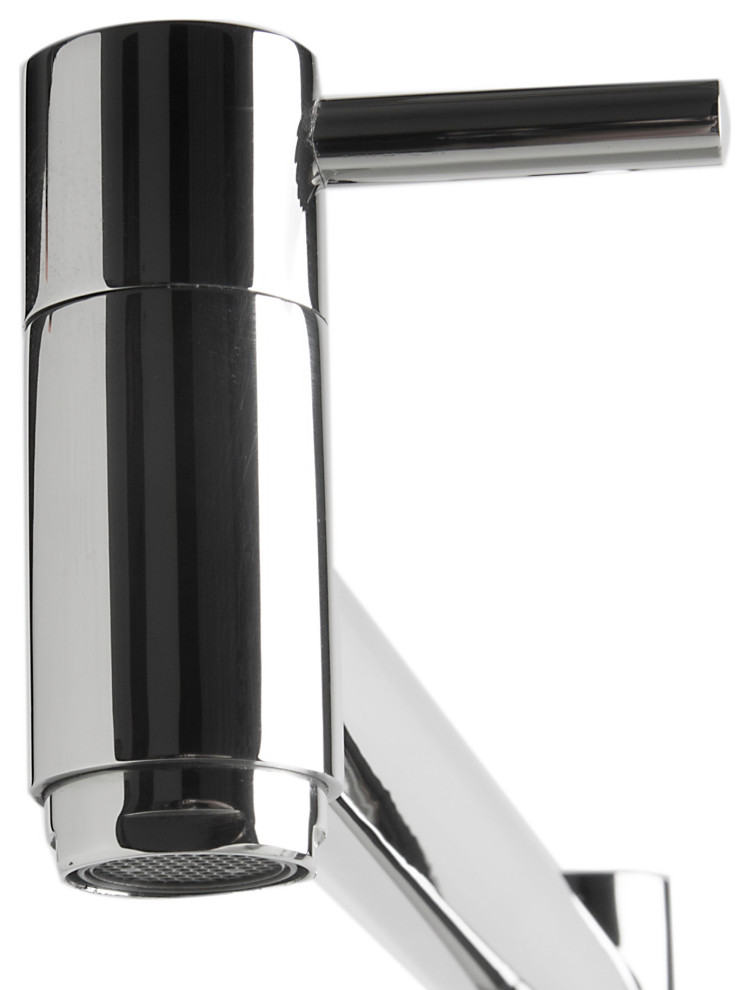 ALFI brand AB5018 PSS Polished Stainless Steel Retractable Pot Filler Faucet   Transitional   Pot Fillers   by Kolibri Decor  Houzz