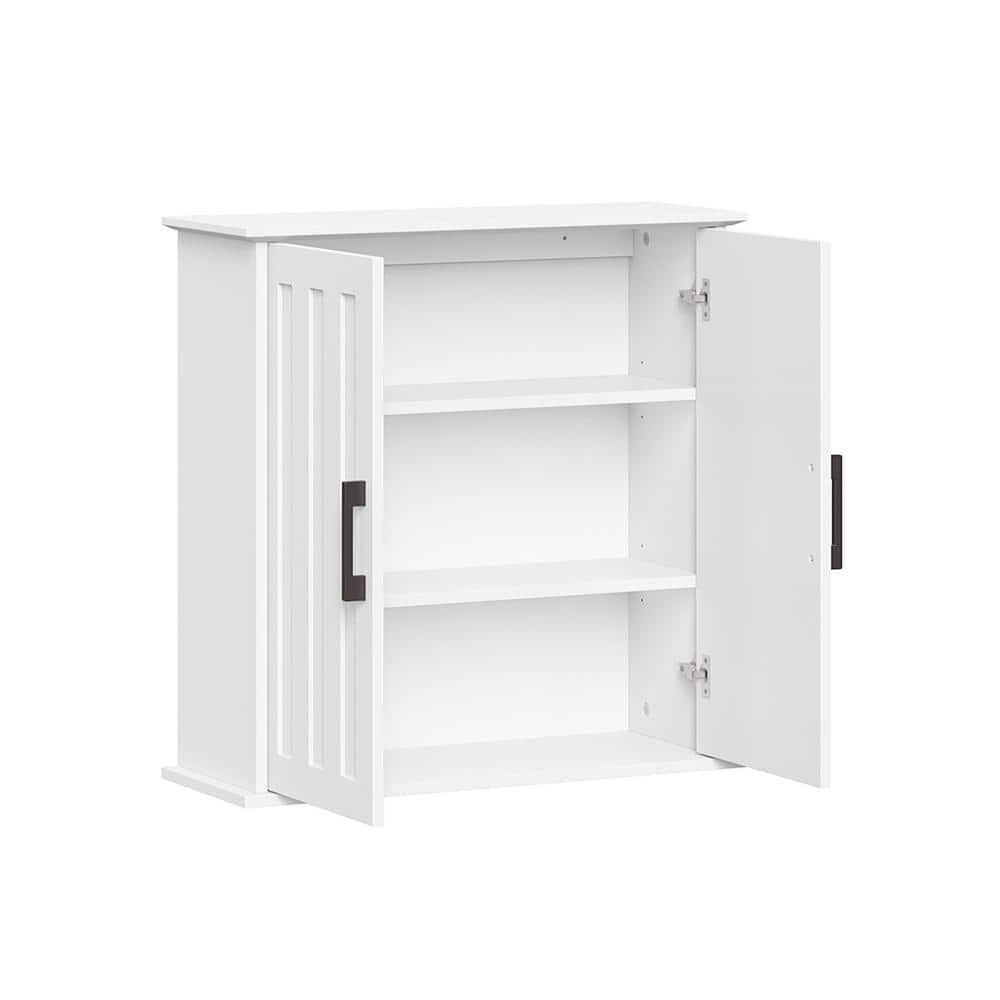 RiverRidge Home Monroe 2363 in W Bathroom Wall Cabinet in White