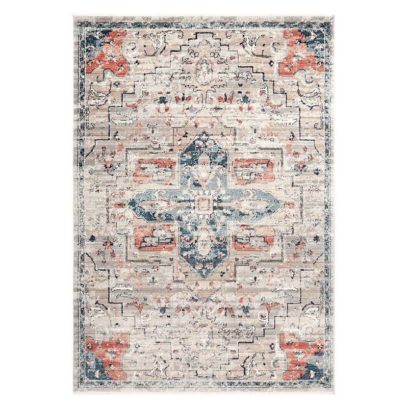 nuLOOM Janessa Croix Medallion Area Rug