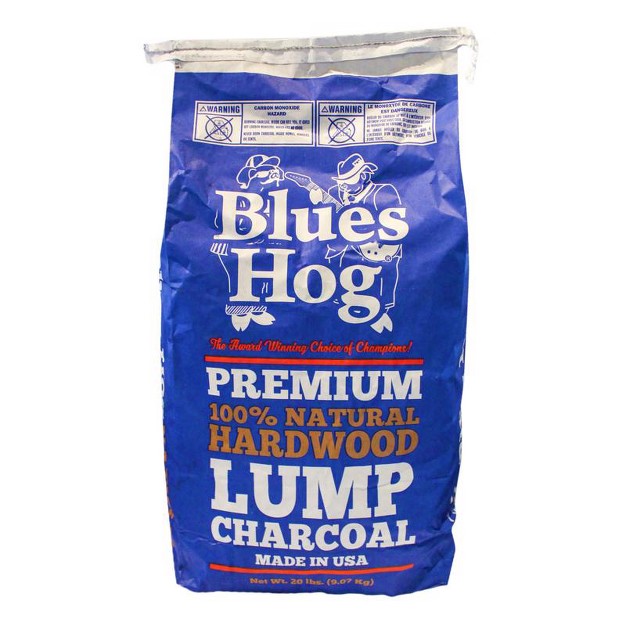 Blues Hog All Natural Hardwood Lump Charcoal 20 Lb