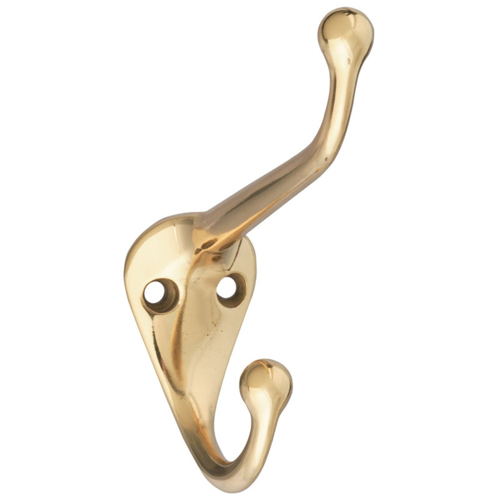 COATHAT HOOK BRASS