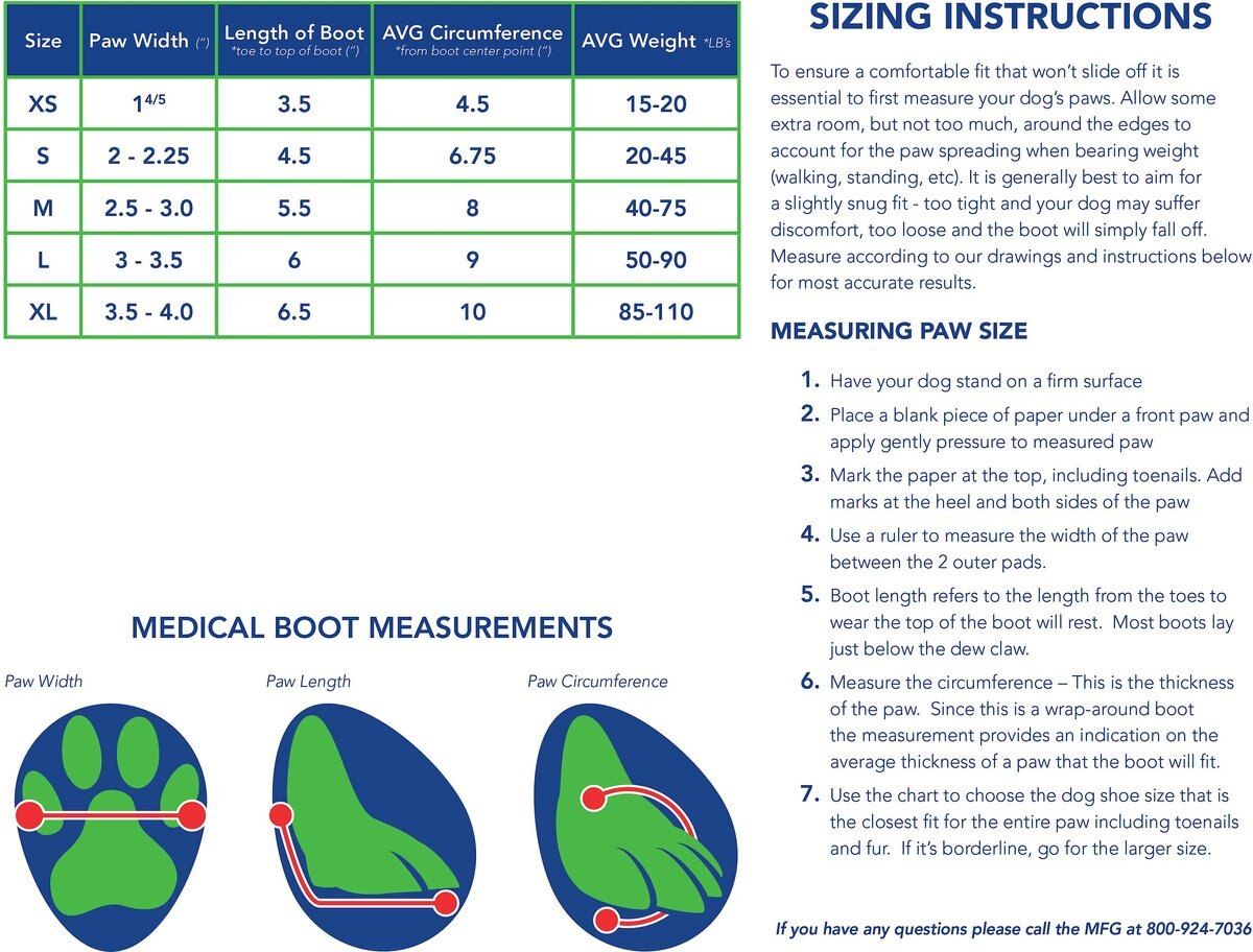 Healers Booties and Gauze Inserts for Dogs