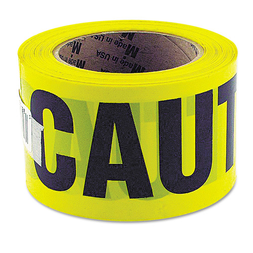 Great Neck Caution Safety Tape， Non-Adhesive， 3