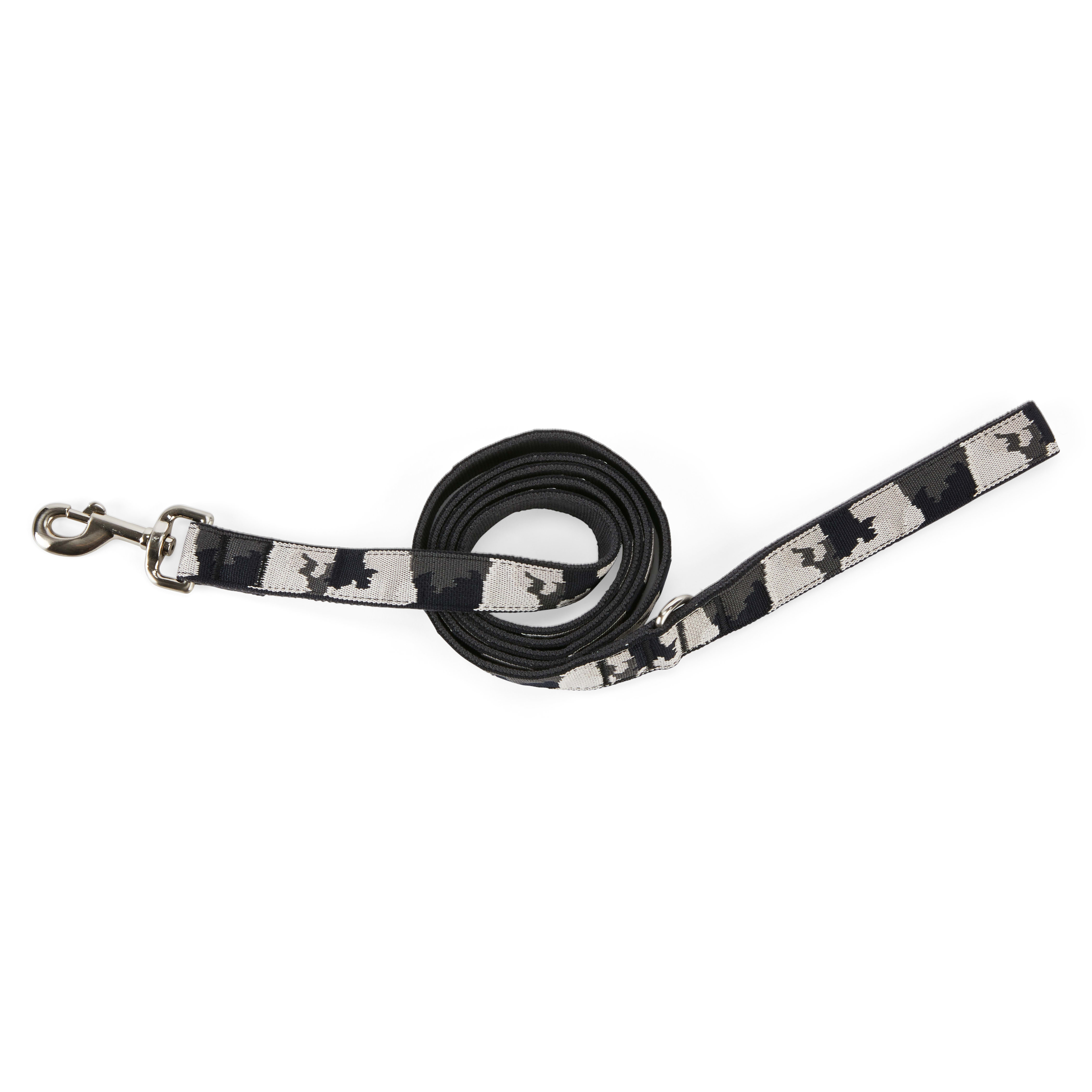 YOULY The Legend Black  White Camo Dog Leash， 6 ft.