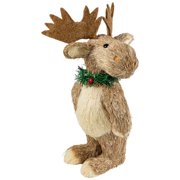 Woodland Standing Moose Christmas Figure