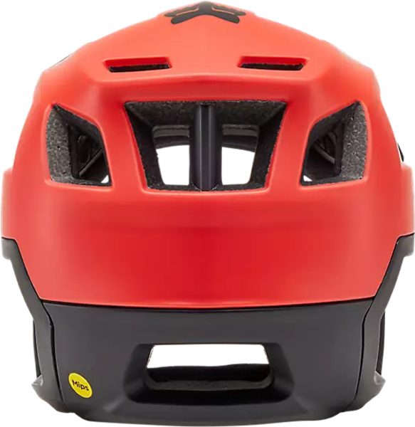 Fox Racing Dropframe MTB Helmet - Orange Flame