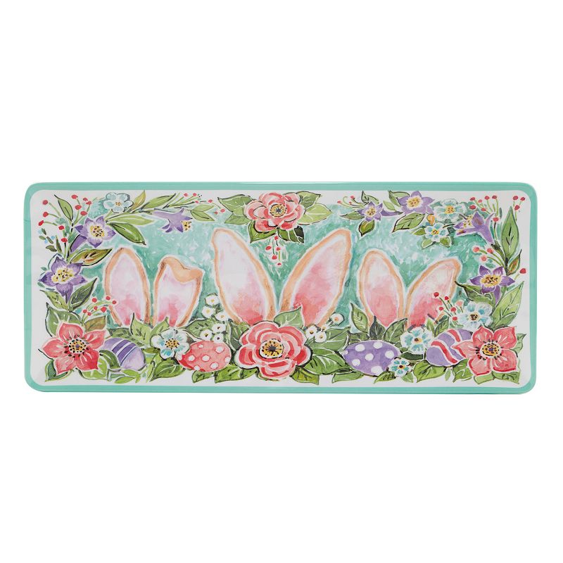 Certified International Joy of Easter 3-pc. Melamine Hostess Set