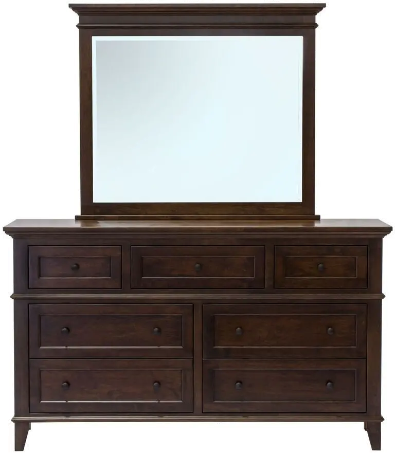 Brentwood Brown Dresser