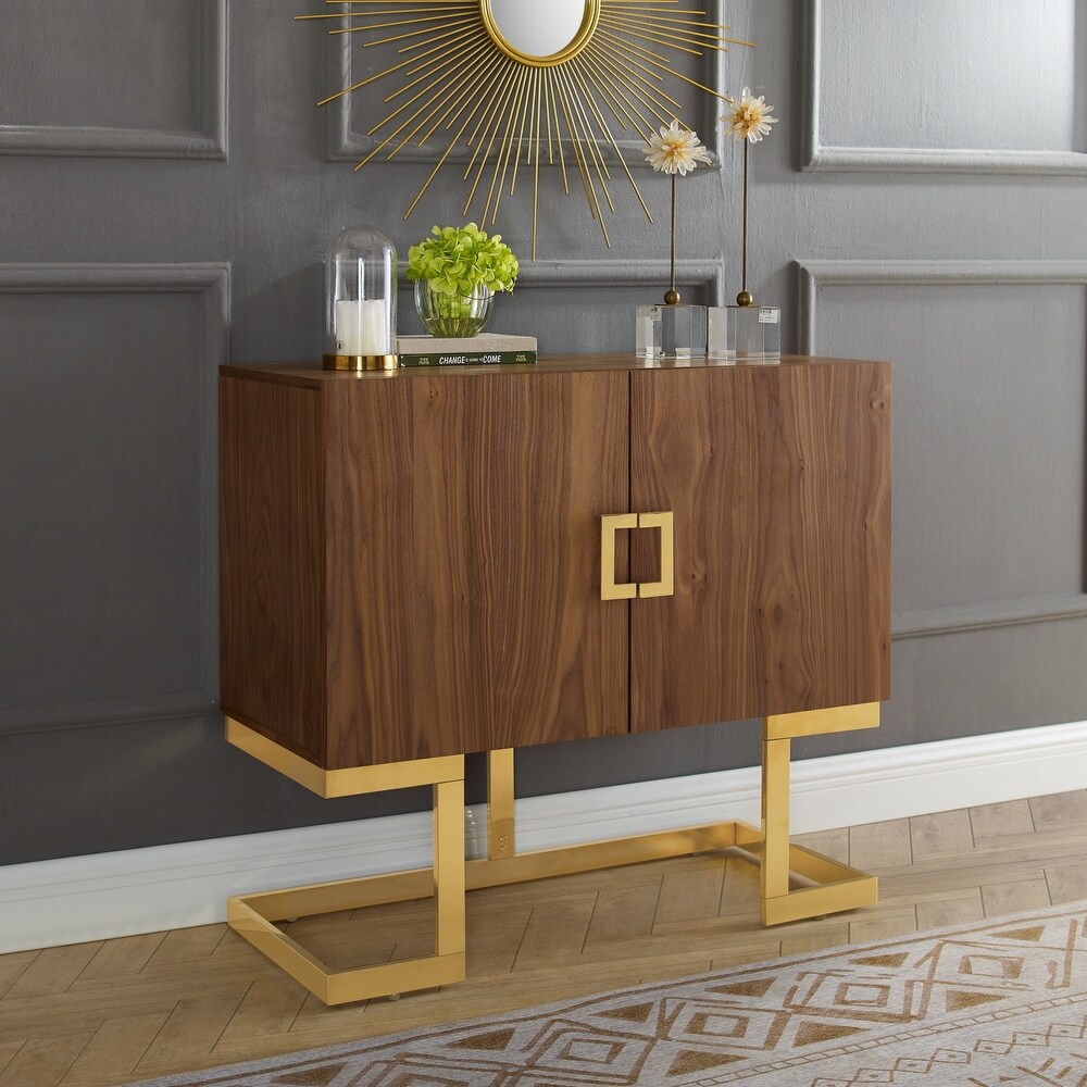 ina Stainless Steel Base Rectangular Cabinet