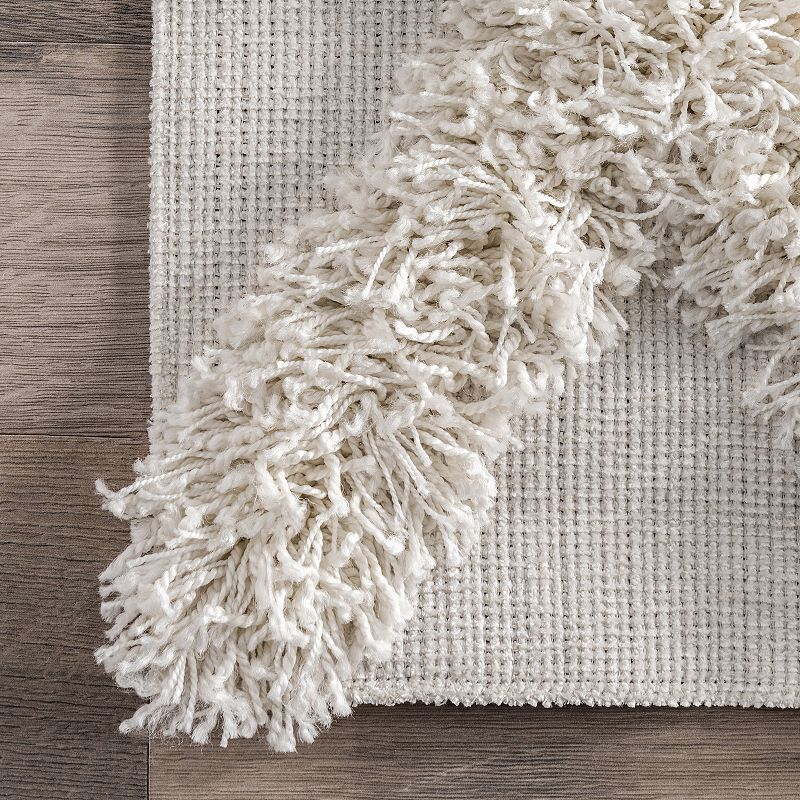 nuLOOM Francene Diamond Trellis Shaggy Rug