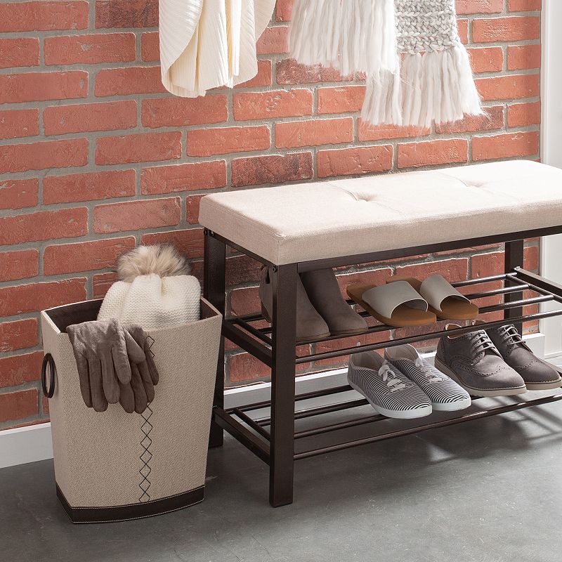 Organize It All Multi-Purpose Basket in Beige