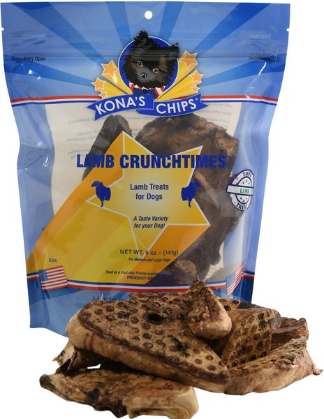 Kona's Chips Lamb Crunchtimes Dog Treats