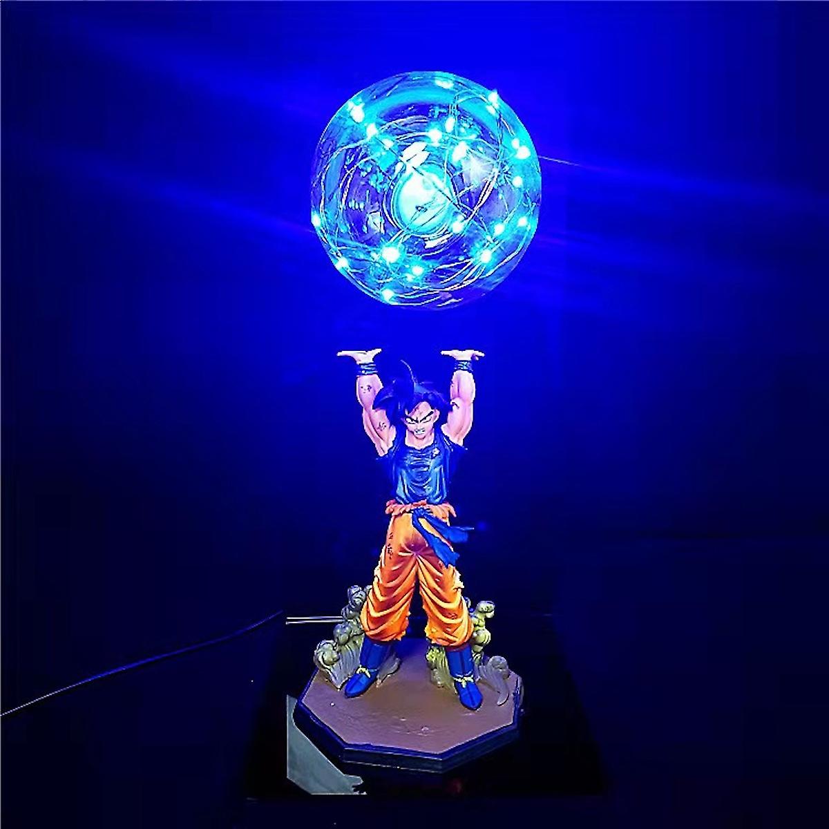 Dragons Balls Son Goku Eu Plug Night Light Bedside Night Lamp Cute Kids Table Lamp Room Decoration Chirstmas Gift