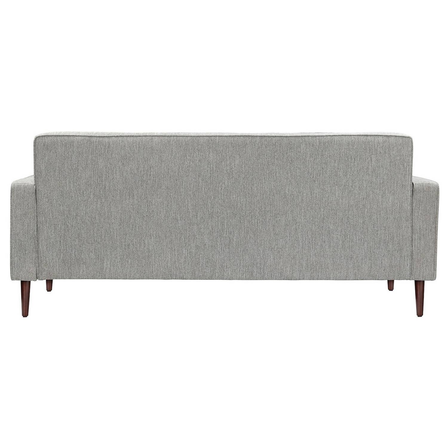 Draper Woven Fabric 3 Seater Sofa in a Box Grey