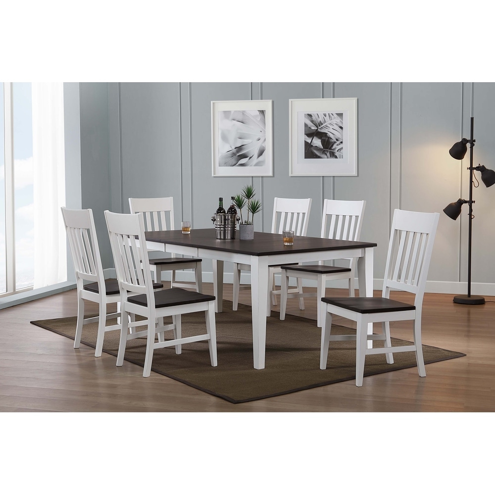 7 Piece Solid Hardwood Dining Set