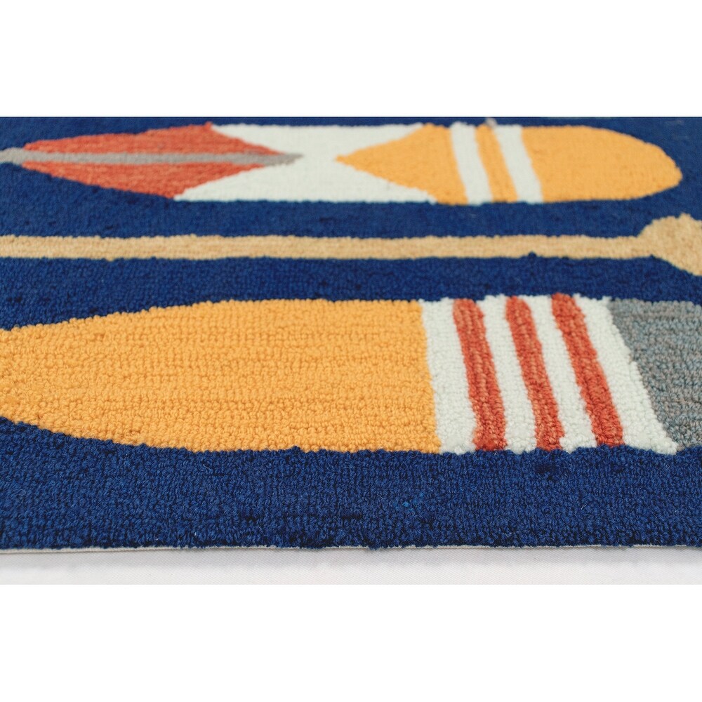 Liora Manne Frontporch Paddles Indoor/Outdoor Rug